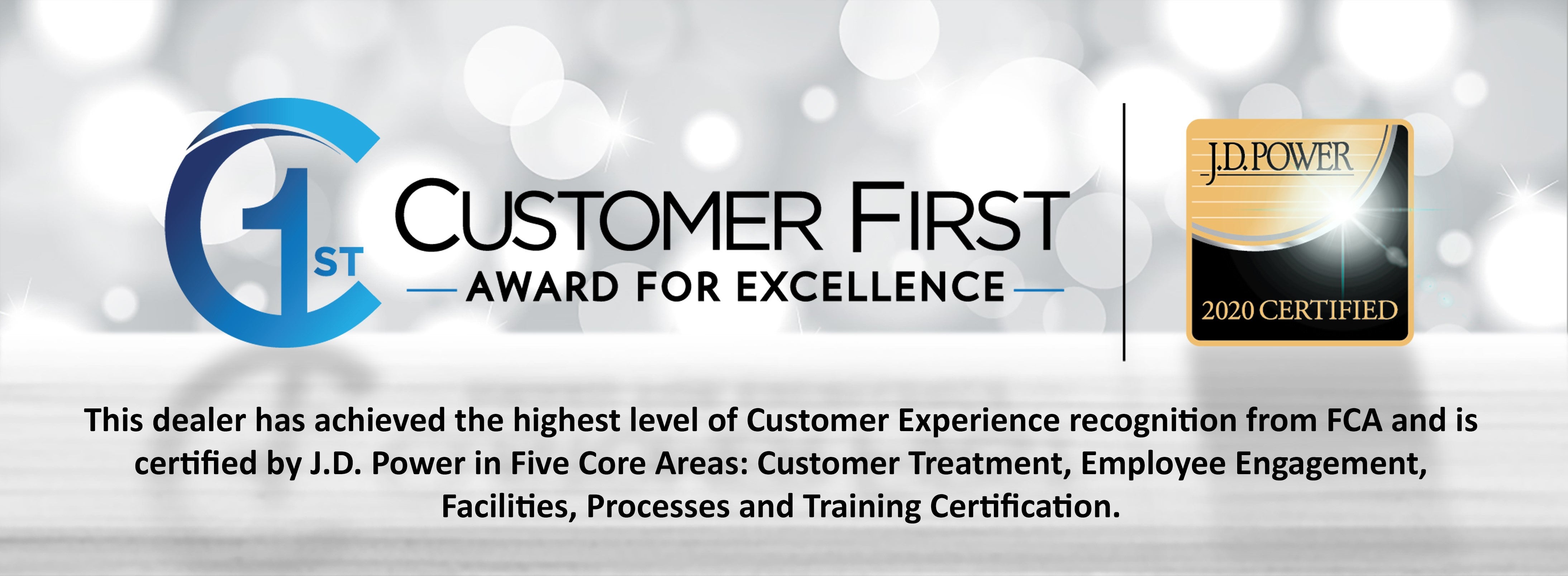 Customer First Award for Excellence for 2019 at Tehrani Motor Company CJDR in Valentine, NE
