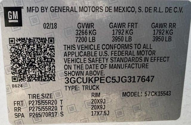 2018 Chevrolet Silverado 1500 Custom